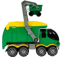 Plasto Sopbil med sopcontainer