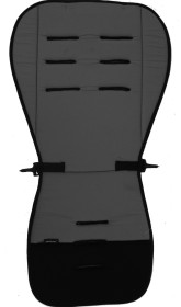 AddBaby, Barnvagnsdyna, Grey Metal