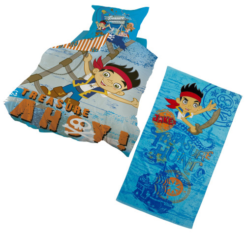 Jake & The Neverland Pirates, Bäddset & handduk, Paket