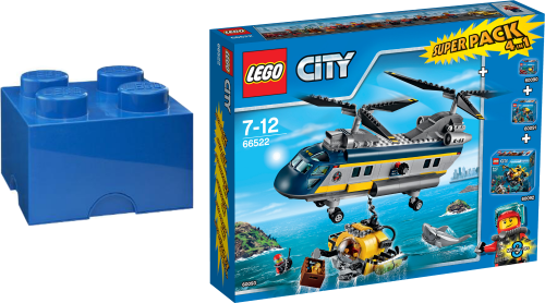 LEGO City Deep Sea Explorers, Value Pack + Förvaring, Paket