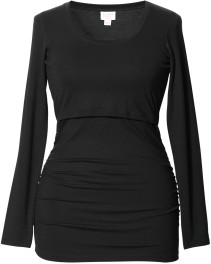 Boob, Amningstopp, Classic Top Long Sleeve, Black