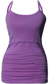 Boob, Amningstopp, Ruched Singlet, Lilac