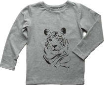 One we like, Tröja, Tiger, Grå