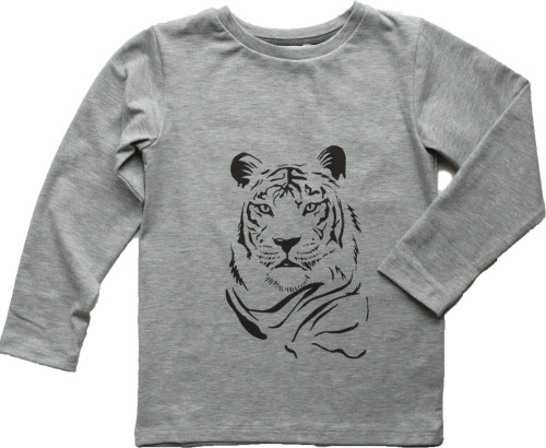 One we like, Tröja, Tiger, Grå