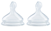 NUK, First Choice+, Dinapp strl 2 M, Silikon, 2-pack