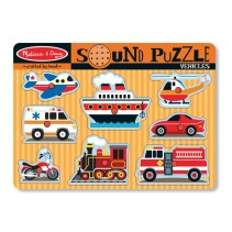 Melissa & Doug, Sound Puzzle, Vehicles