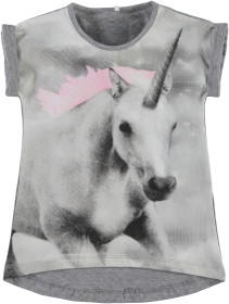 Name it, Tunika, Envira, Mini, Grey Melange