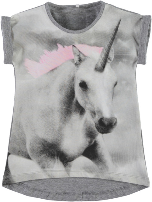 Name it, Tunika, Envira, Mini, Grey Melange