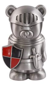 Dacapo, Sparbössa, Riddarnalle, Röd/Svart/Silver