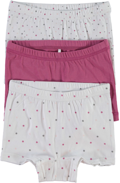 Name it, Trosor, 3-pack, Kids, Bright White