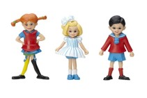 Micki, Pippi Långstrump, Tommy och Annika