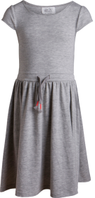 Little Pieces, Klänning, Linea, Light grey melange
