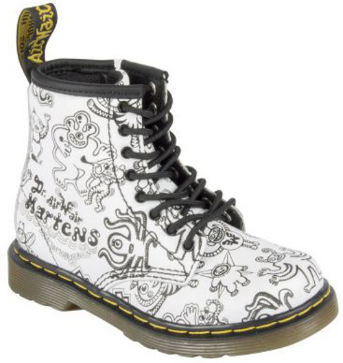 Dr. Martens, Kängor, Broklee, White wiggy