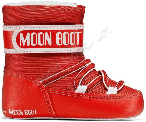 Moon Boot, Babyskor, Crib, Röd