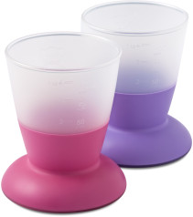 BABYBJÖRN, Barnglas 2-pack, Rosa/Lila