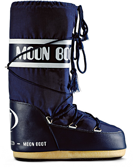 Moon Boot, Stövlar, Nylon, Blue