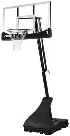 Stiga. Professionell basketställning, Pro Court 54, Höjd 2.3-3.05, Svart/Or