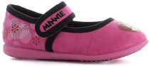 Disney Minnie Mouse, Tofflor, Fuxia/Black