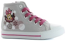 Disney Minnie Mouse, Sneakers, High, Light Grey