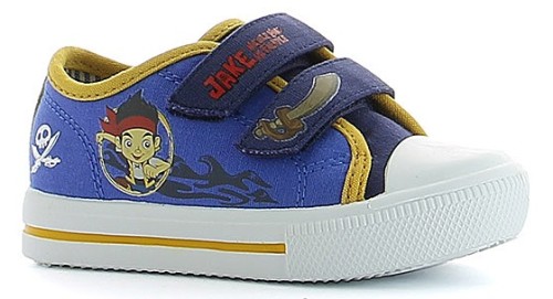 Jake and the Neverland Pirates, Sneakers, Low, Navy/Blue
