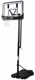 Stiga, Avancerad basketställning, Precision 44, Höjd 2.3-3.05 m, Svart/Orange