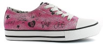 One Direction, Sneakers, Low, Fuxia