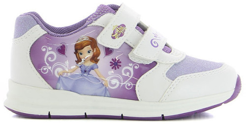 Disney Sofia the First, Sneakers, Vit