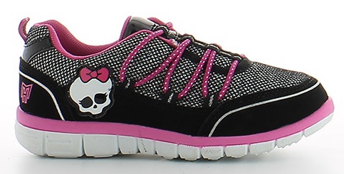 Monster High, Sportskor, Low, Black