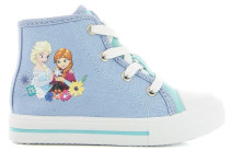 Disney Frozen, High Sneakers, Ljusblå