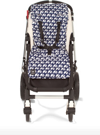 Outlook, Sittdyna, Bomull, Elefant Navy