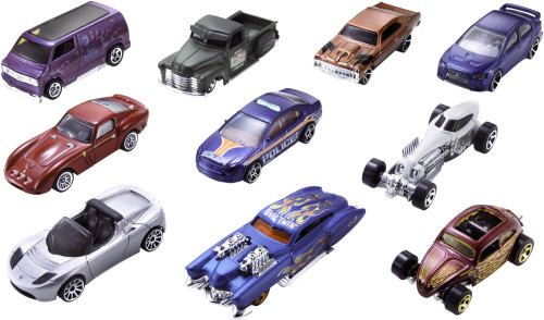 Hot Wheels, 9 Cars, Giftpack