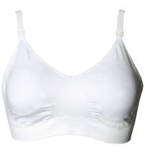 Boob, Amnings-BH, T-shirt, Fast Food, White