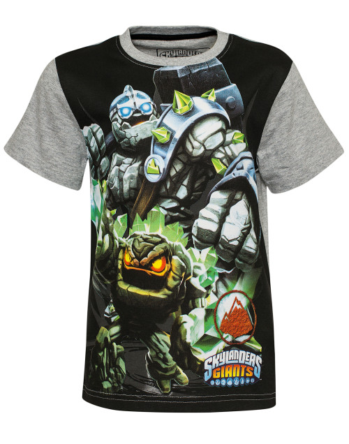 Skylanders Giants, T-shirt, Grön/Grå
