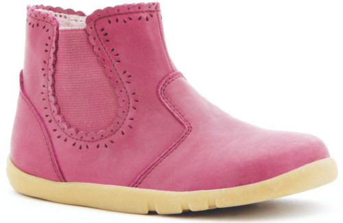 Bobux, Boots, Baby, Girls Lucky Lacey Boot, Cerise
