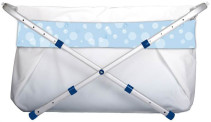 BiBaBath, Flexi, 60-80 cm, Blå bubblor