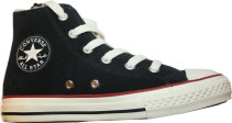 Converse, All Star Suede Shearling, Högt skaft, Svart