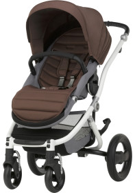 Britax Affinity, 2016, Sittvagn, White/Wood Brown, Paket