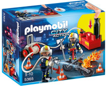 Playmobil Polis, Brandmän med vattenpump
