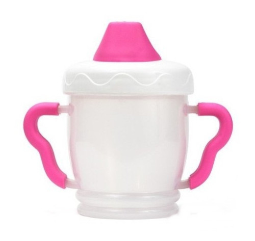 ESSKA, Mugg, Nam Nam, Drickpip och handtag, Rosa