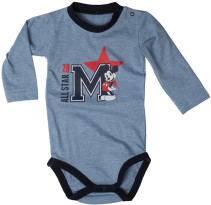 Disney Mickey Mouse, Body, Baby, Denim blue