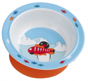 Rätt Start, Sugkoppstallrik, Pingu, Blå