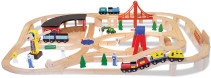 Melissa & Doug, Wooden Railway Set