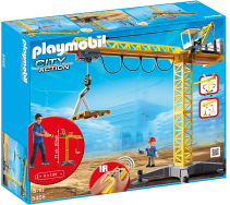 Playmobil Stad, Stor byggkran med IR-fjärnkontroll