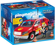 Playmobil Polis, Brandmästarens bil med lampor och ljud