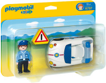 Playmobil Stad, Polisbil med polisman