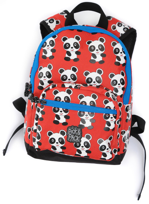 Pick & Pack, Ryggsäck, Panda, Röd