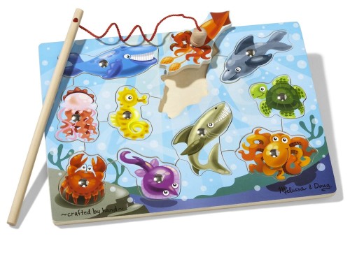Melissa & Doug, Puzzle Game, Fishing Magnetic