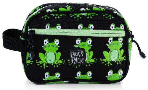 Pick & Pack, Necessär, Grodor, Svart