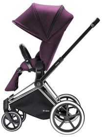 Cybex Priam 2016, Sittvagn, Svart chassi/Trekking, Princess Pink, Paket
