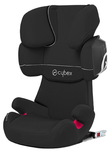 Cybex, Bältesstol, Solution X2-Fix, Pure Black